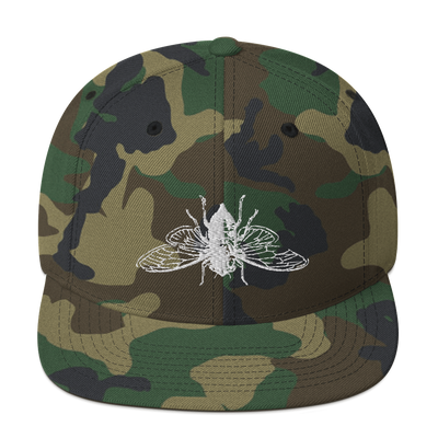 camouflage cicada hat